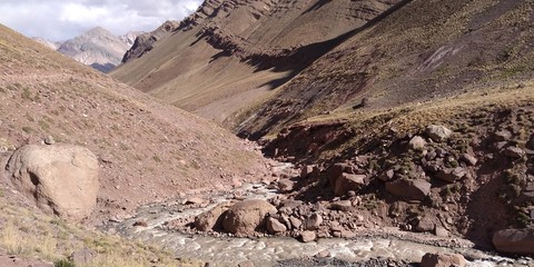 carretera, ruta, aconcagua, mendoza, montaña, camino, paisaje, argentina, naturaleza