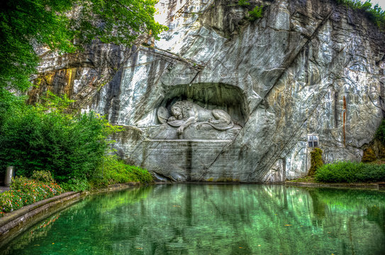 Le&atilde;o de Lucerna - L&ouml;wendenkmal