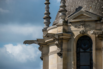 Fototapeta na wymiar Gargoyles from a French Chateau
