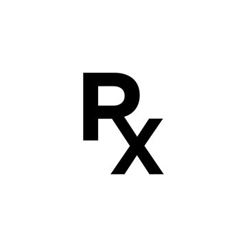 Rx pharmacy icon