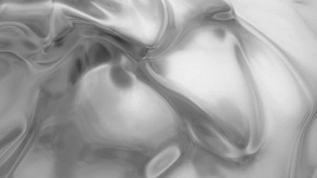 abstract liquid. wave background. grey background. silver texture. Lava, chromium, mercury, liquid metal