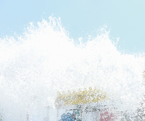 Water Spreading for background