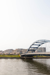 Obraz premium 桜と住宅街