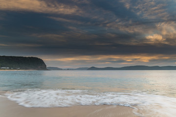 Early Morning Beach Seascape