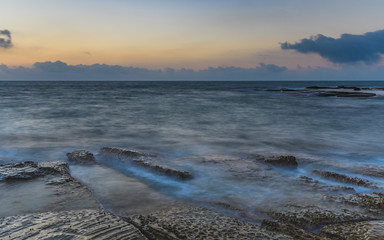 Obraz premium Soft Blues Sunrise Seascape