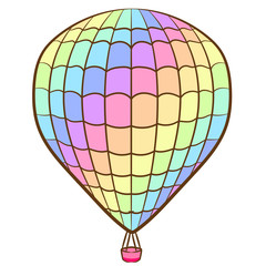 Balloon graphic design cartoon