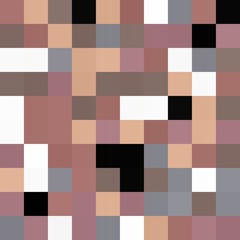 abstract colorful seamless geometric texture background with 100 rectangular squares in mosaic pattern. can be used for clothes fabric garment fashion graphic or concept design.