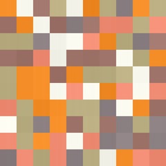 abstract colorful seamless geometric texture background with 100 rectangular squares in mosaic pattern. can be used for clothes fabric garment fashion graphic or concept design.