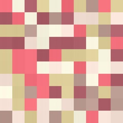 abstract colorful seamless geometric texture background with 100 rectangular squares in mosaic pattern. can be used for clothes fabric garment fashion graphic or concept design.