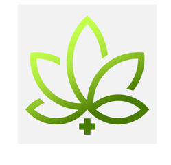 Cannabis with symbol health