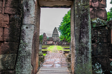 The inner sanctuary of Prasat Hin Phimai, ancient Khmer temple
