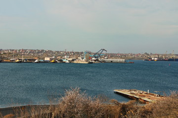 view of the port