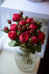  bouquet of flowers in the floristry shop wedding salon