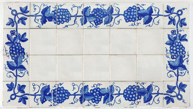 Azulejos / grappes de raisins