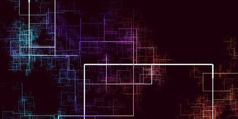 Fototapeta premium Science Digital Technology Background