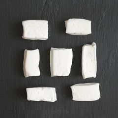 White homemade marshmallow - 261455394
