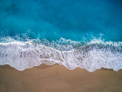 Drone view of Kathisma beach © Netfalls