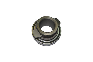 new hydraulic release bearing part of the car clutch on a white background
