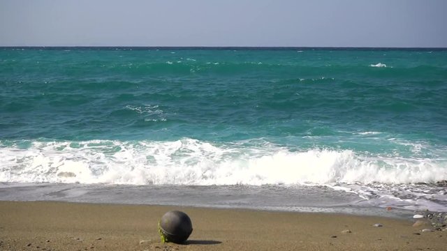 与那の荒波