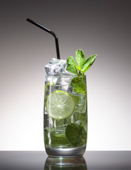 alcohol, green, leaf, mint, mojito, nobody, stirrer,  mixology, mojito, rum, sugar, tasty, tequila, vodka, whiskey