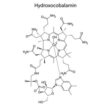 Skeletal formula of molecule.