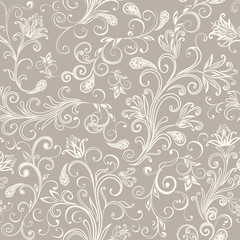 Seamless vintage borders. Traditional East style, ornamental floral elements.