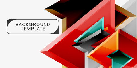 Geometric minimal design background