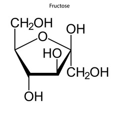Skeletal formula of chemical molecule.