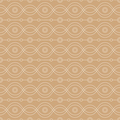 Seamless geometric pattern, elegant and repeatable tiles
