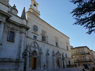 Fototapeta na wymiar Sulmona - Palazzo Annunziata