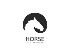 Obraz premium Horse Logo vector