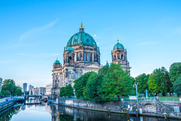 Fototapeta na wymiar Berlin cathedral, Berliner Dom. Berlin, Germany