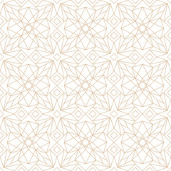 Seamless geometric pattern, elegant and repeatable tiles