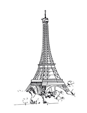 Top Eiffel Tower Stock Vectors, Illustrations & Clip Art - iStock | Eiffel  tower night, Paris, Eiffel tower vector