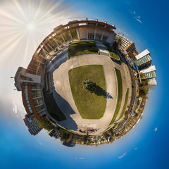 Miniature planet of Kishinev