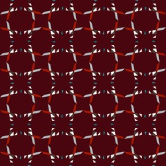 Obraz premium Abstract vector seamless pattern for fabric, textile, wrapping paper, wallpaper, web design, background. 