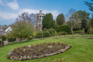 Robert Burns Memorial and Gardens in Alloway near Ayr Scotland © James