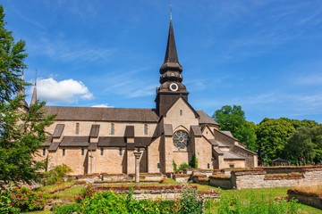 Fototapeta na wymiar Varnhem abbey famous cathedral in Sweden