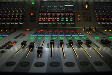 mixing desk