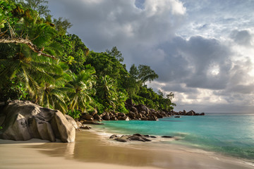 paradise beach at anse georgette, praslin, seychelles 32