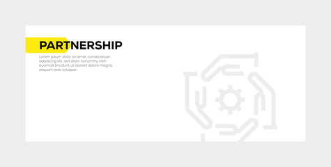 PARTNERSHIP BANNER CONCEPT