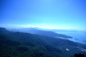 ランカウイ島の山