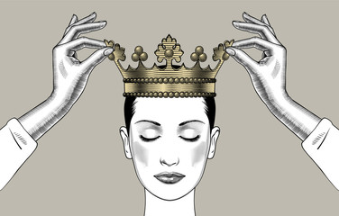 Featured image of post Tiara Drawing On Head