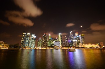 シンガポールの夜景