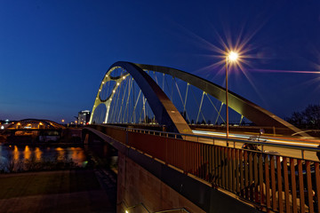 Osthafenbrücke - Frankfurt am Main