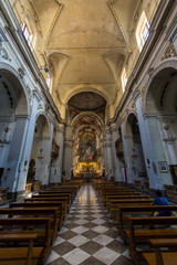 Chiesa Santa Ninfa ai Crociferi church inside palermo