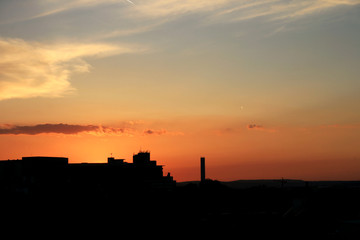 Sonnenuntergang Reutlingen