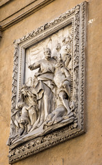 Chiesa Santa Ninfa ai Crociferi church inside palermo