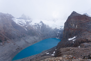 Laguna Sucia view, Fitz Roy mountain, Patagonia