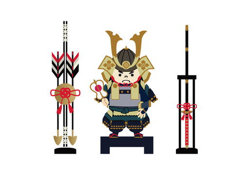 鎧武者 のストック写真 ロイヤリティフリーの画像 ベクター イラスト Adobe Stock